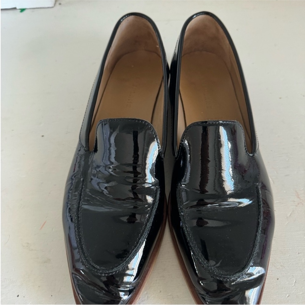 Everlane Black Patent Leather Loafers 10 - Picture 12 of 13